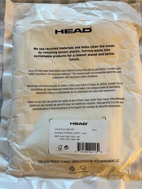 HEAD l Cream Technical Shorts - Cream For Tennis & Golf